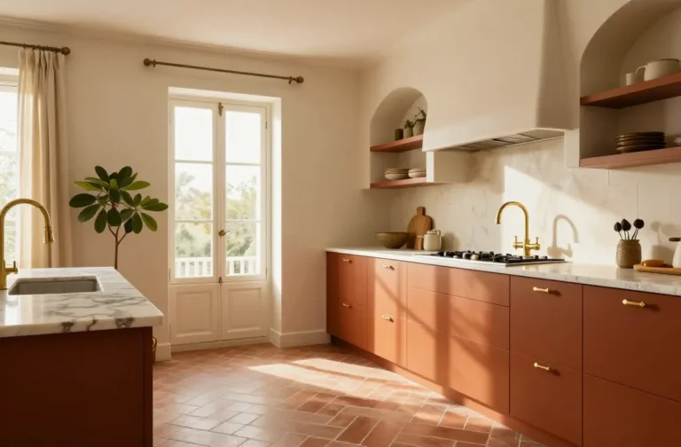10 Terracotta Kitchen Cabinets That Steal the Spotlight