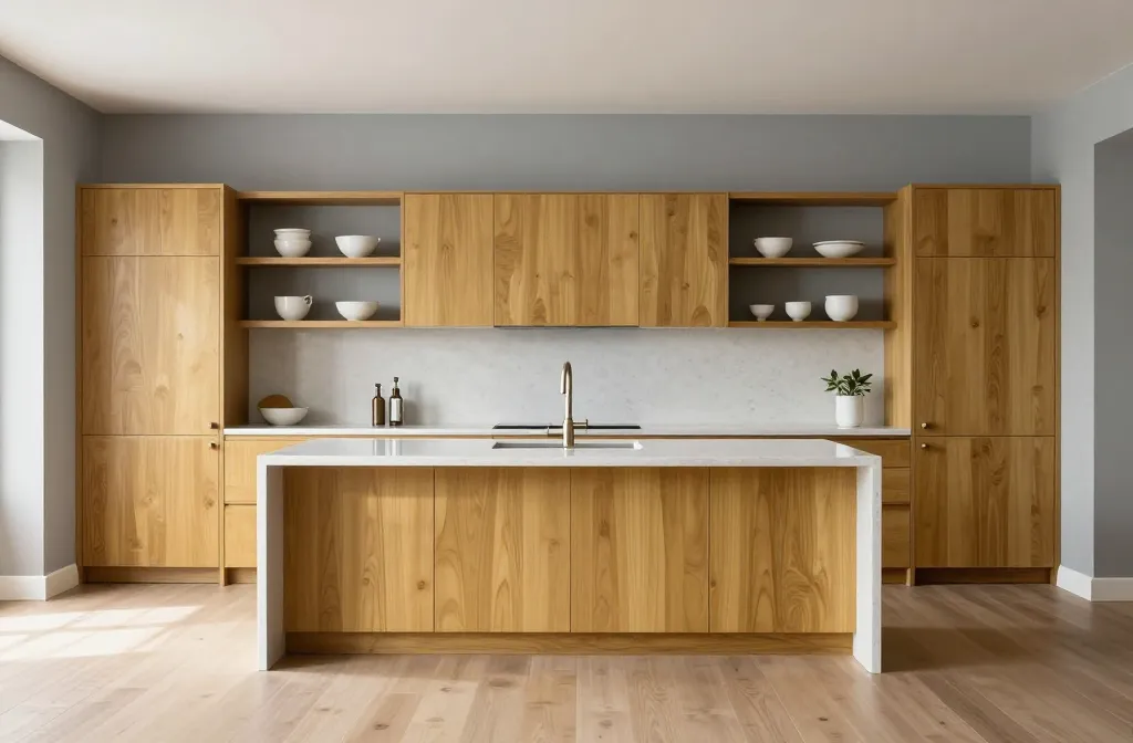 10 Golden Oak Kitchen Cabinets That Look Insanely Luxe