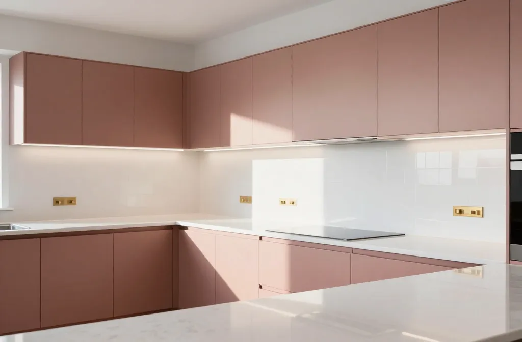10 Rose Gold Kitchen Cabinets That Dial Up Instant Glam