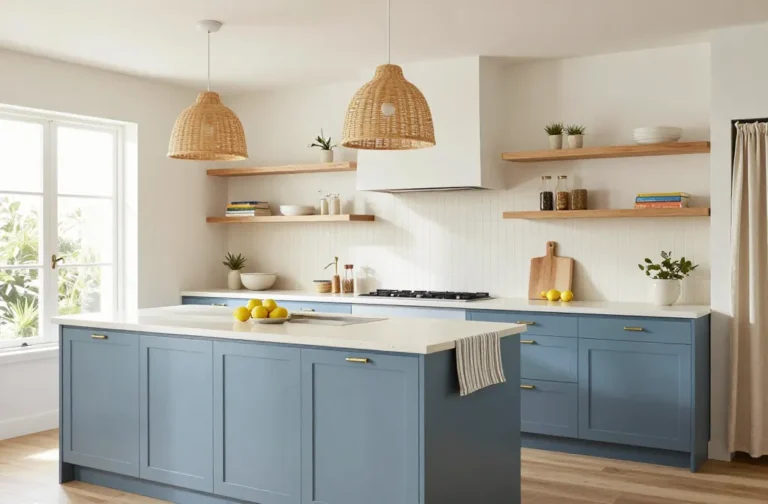 10 Dusty Blue Kitchen Cabinets That Transform Any Space