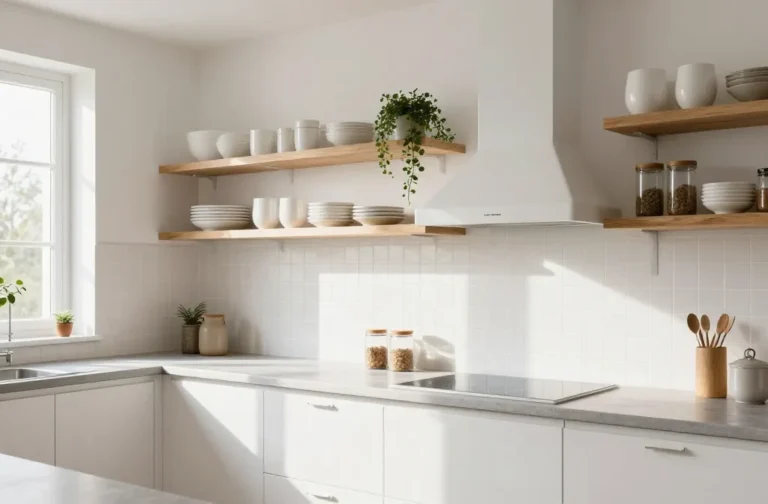 10 Kitchen with Shelves Instead of Cabinets That Wow