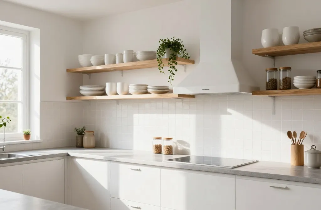 10 Kitchen with Shelves Instead of Cabinets That Wow