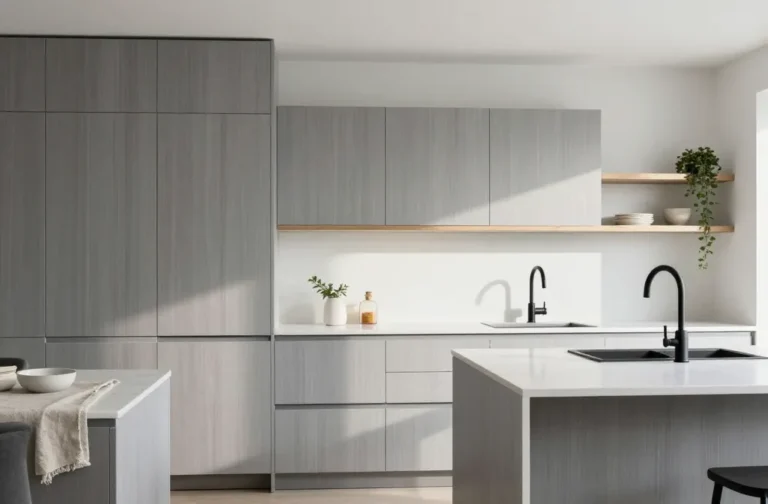 10 Gray Stained Kitchen Cabinets That Look Quietly Luxe