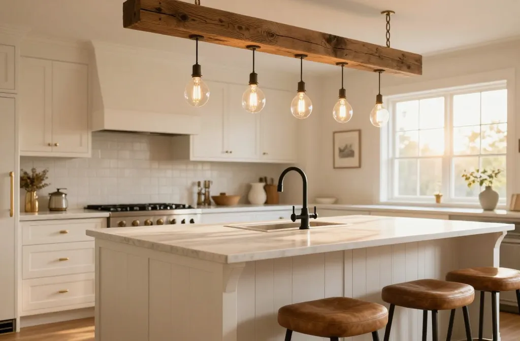 10 Farmhouse Kitchen Lighting Ideas for Instant Charm