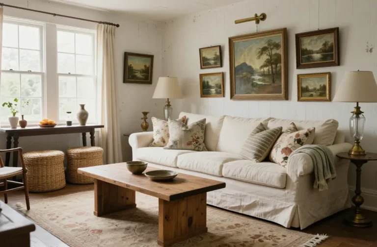 10 Rustic Farmhouse Living Room Ideas That Feel Lived-in