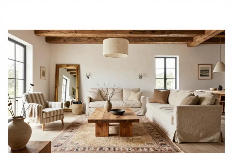 10 Rustic Chic Living Room Ideas That Feel Effortlessly Luxe