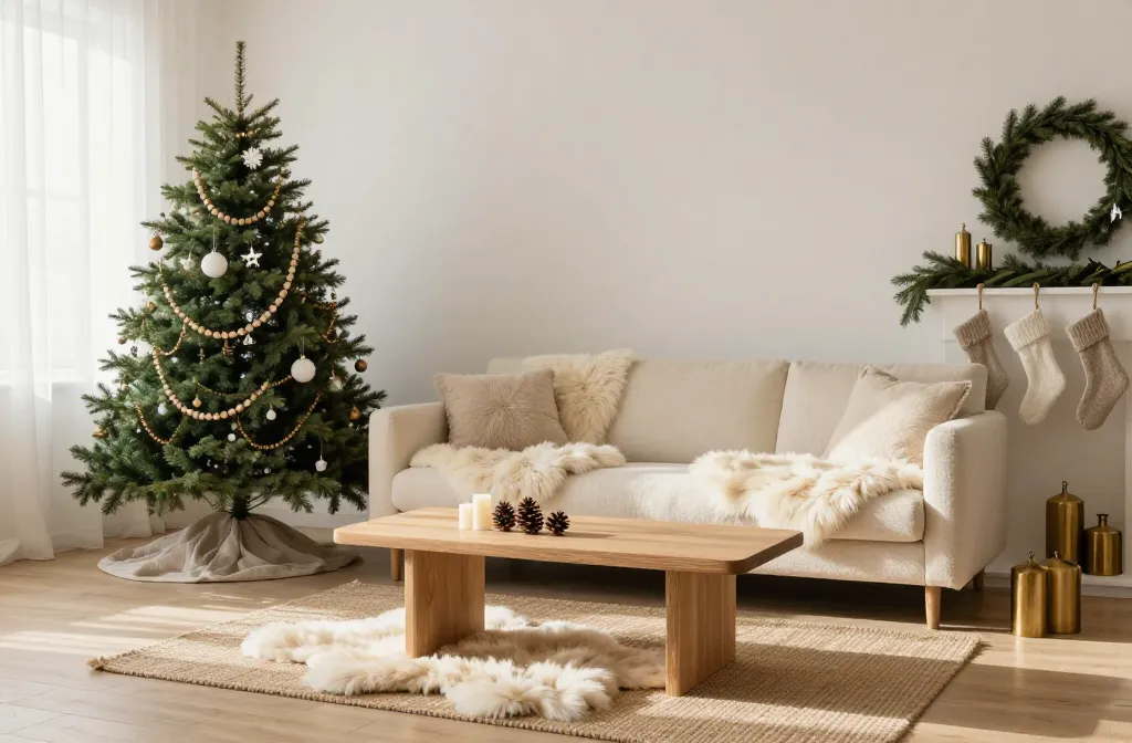 10 Rustic Christmas Living Room Decor That Feel Like Home