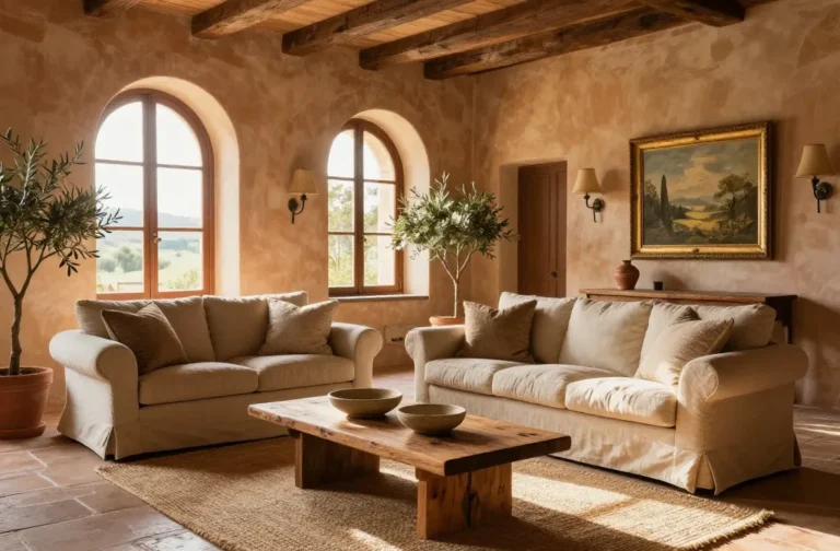 10 Rustic Italian Living Room Ideas for Instant Tuscan Charm
