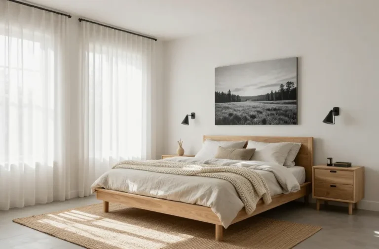 Steal These 10 Modern Rustic Farmhouse Bedroom Ideas (Best of Both Worlds)