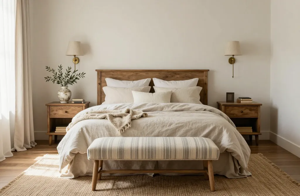 Steal-Worthy 13 Rustic Farmhouse Master Bedroom Ideas That Feel Like a Retreat