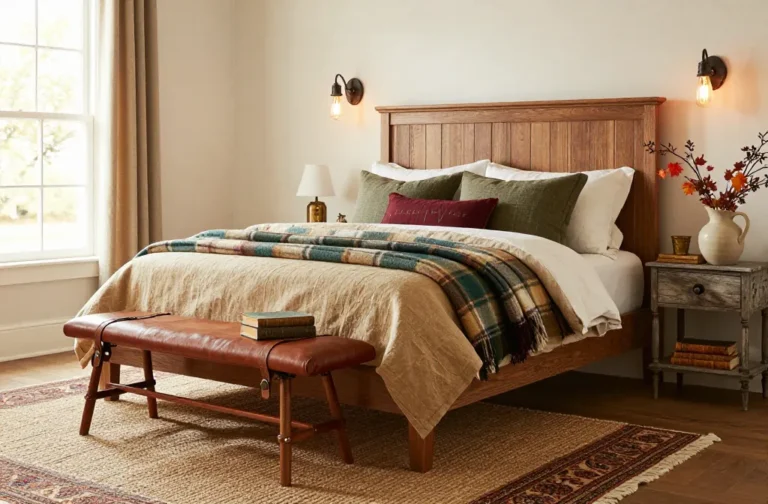 Steal These 10 Rustic Farmhouse Bedroom Ideas for Fall That Feel Extra Cozy