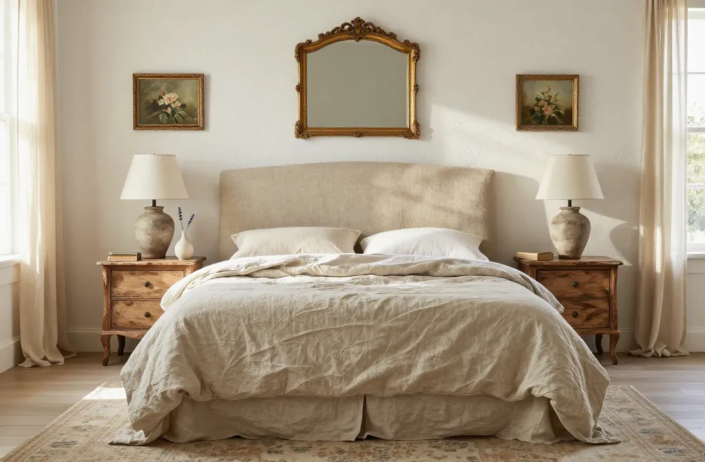 Steal These 15 Rustic Farmhouse Bedroom Ideas with Rustic Nightstands