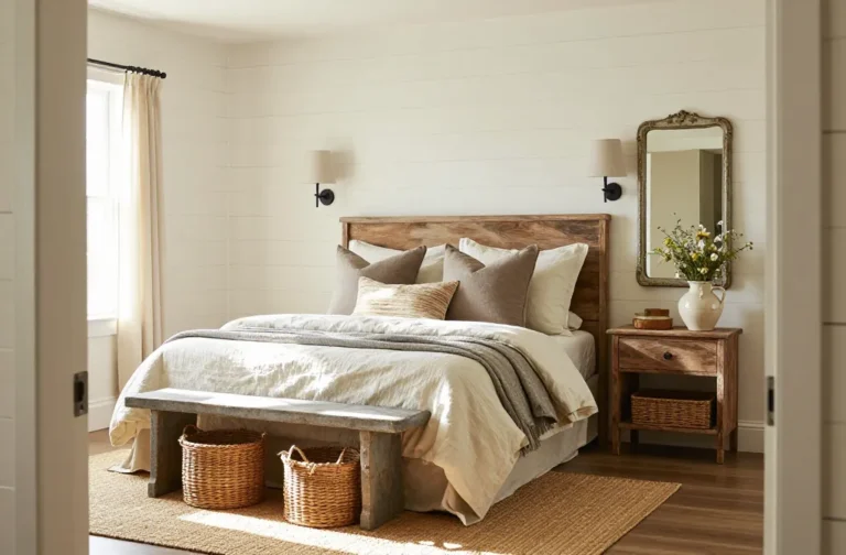 Viral 13 Rustic Farmhouse Bedroom Ideas That Don’T Require Renovation