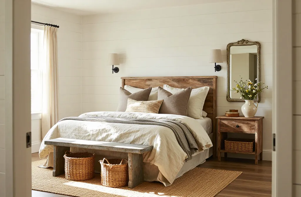 Viral 13 Rustic Farmhouse Bedroom Ideas That Don’T Require Renovation
