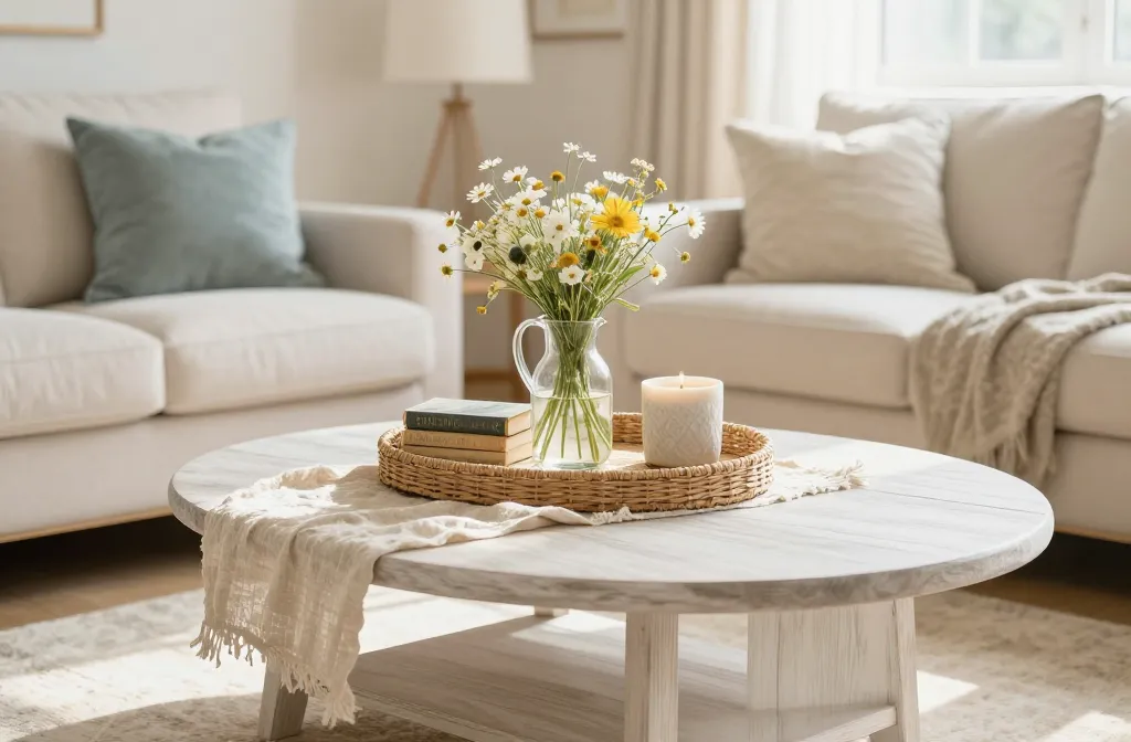 10 Quick Farmhouse Coffee Table Ideas to Instantly Cozy Up Your Living Room Now