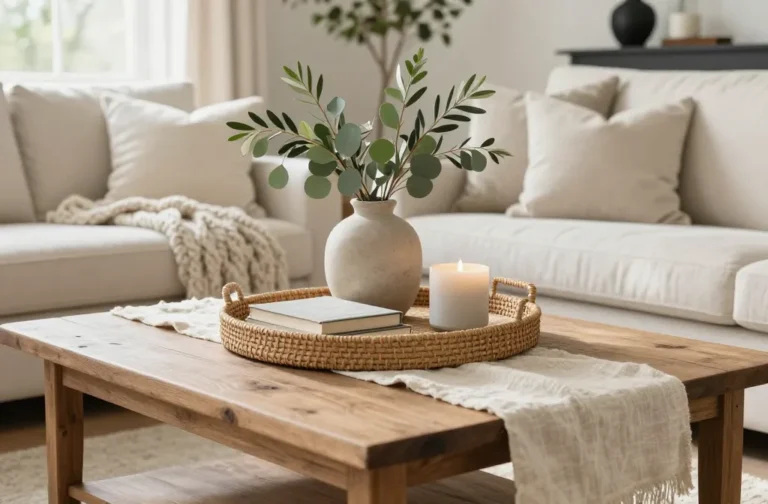 10 Farmhouse Coffee Table Decor Ideas That Feel Straight Out of Pinterest Vibes