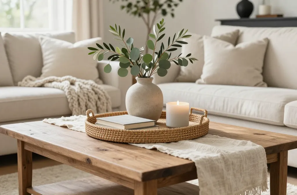 10 Farmhouse Coffee Table Decor Ideas That Feel Straight Out of Pinterest Vibes