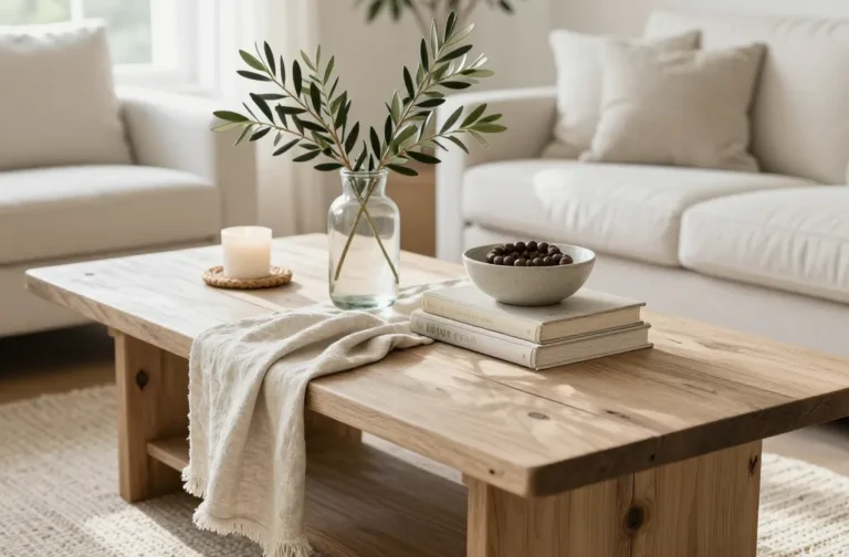 Steal These 15 Farmhouse Coffee Table Decor Ideas That Look Designer-Made