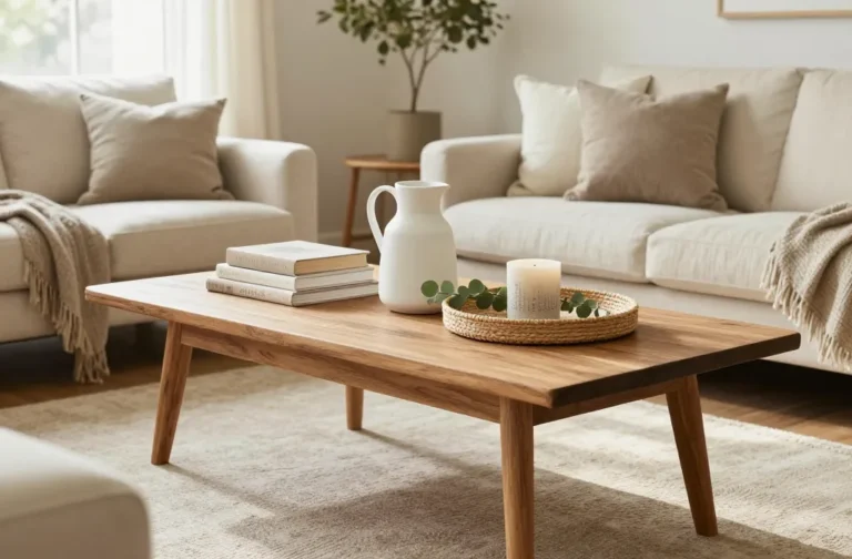 11 Farmhouse Coffee Table Decor Ideas for Small Living Rooms That Wow