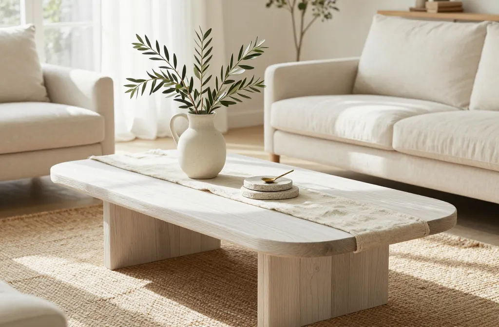 Steal These 11 Modern Farmhouse Coffee Table Decor Ideas (Minimal + Cozy)
