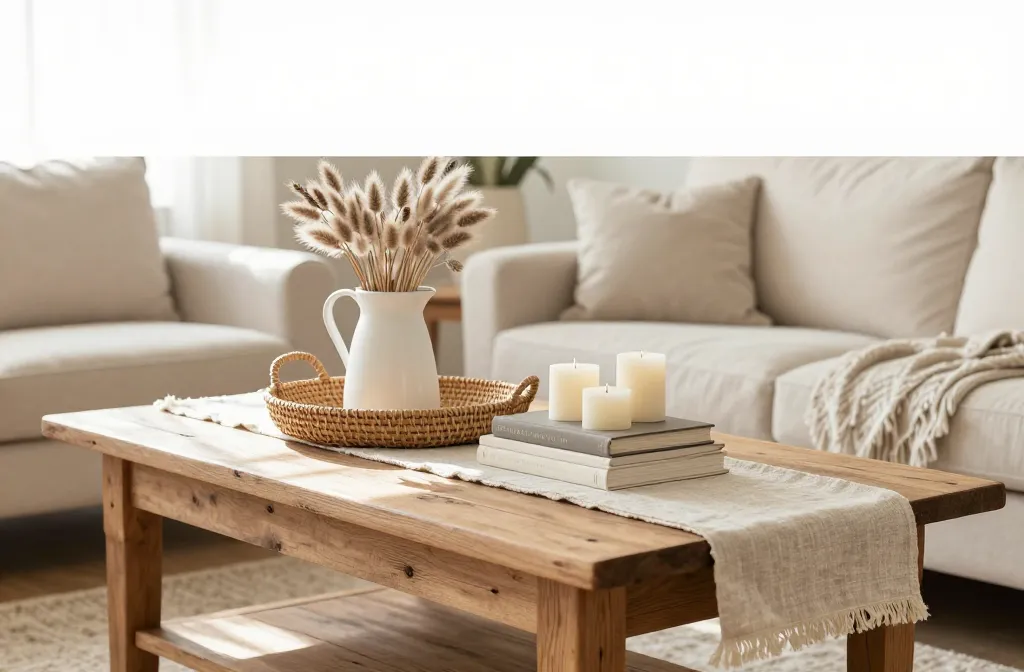 Viral 12 Farmhouse Coffee Table Decor Ideas That Will Blow Up on Pinterest