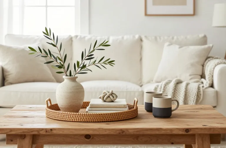 Steal These 10 Farmhouse Coffee Table Styling Ideas That Always Look Good