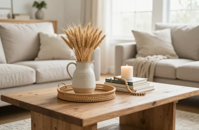 9 Easy Farmhouse Coffee Table Decor Ideas for a Quick Refresh Now