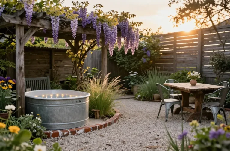 15 Rustic Garden Ideas for a Relaxing Backyard Escape Now