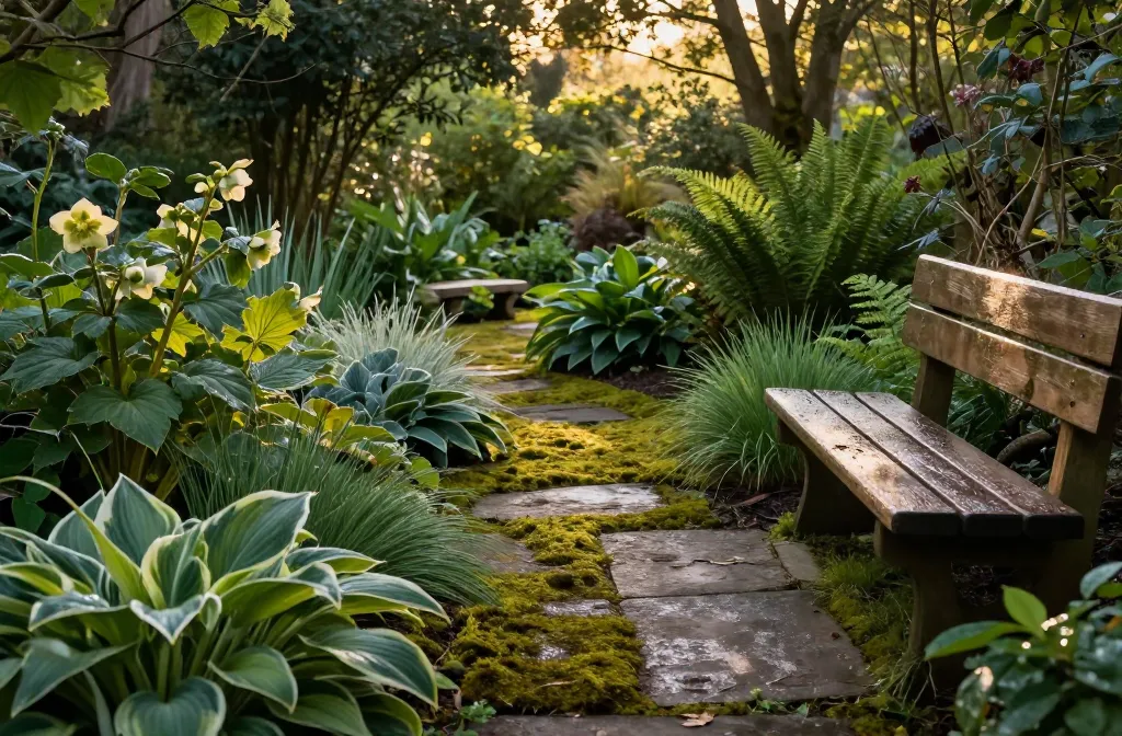 11 Rustic Garden Ideas That Make a Shady Yard Bloom Now