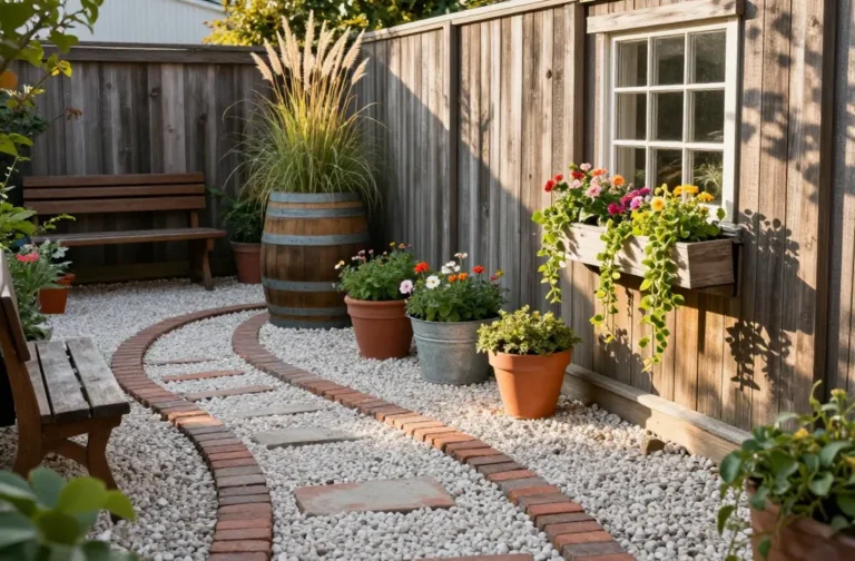 Viral 12 Rustic Garden Ideas to Make Your Tiny Yard Look Huge