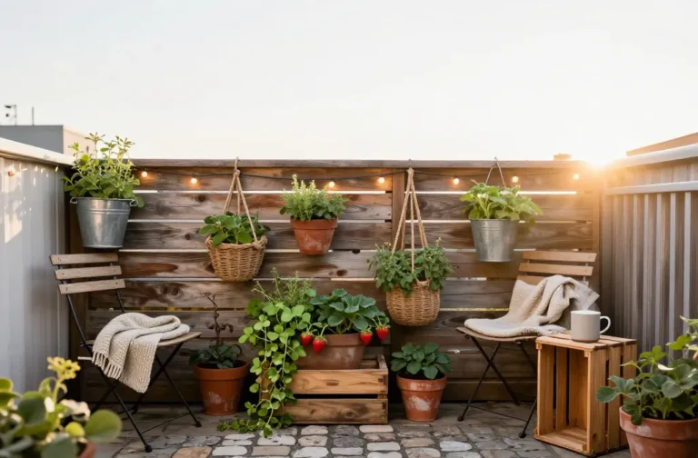 Steal These 13 Rustic Garden Ideas That Make Small Spaces Cozy