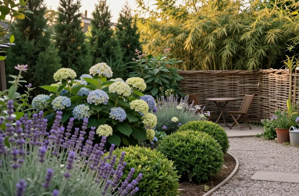 Steal These 14 Rustic Garden Ideas That Create Privacy Without Fencing