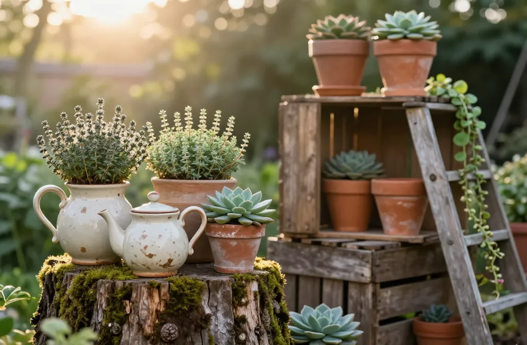 Diy Magic 15 Rustic Garden Ideas That Repurpose Everyday Items Beautifully