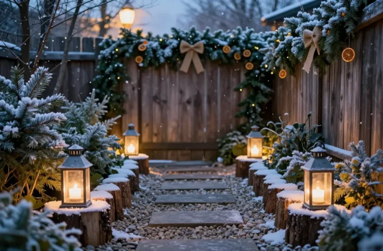10 Rustic Garden Ideas That Turn Your Yard Into a Winter Wonderland Magic