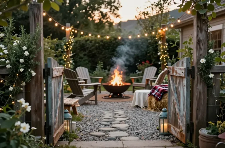 10 Rustic Garden Ideas to Create the Perfect Backyard Party Space Now