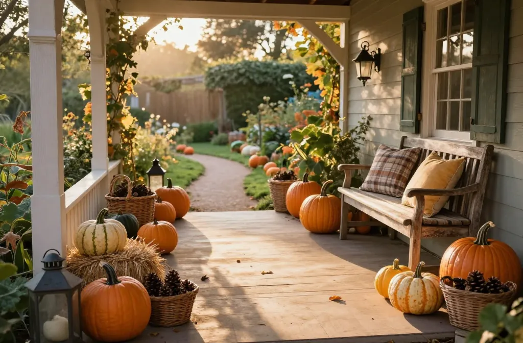 13 Rustic Garden Ideas for Fall That Add Warm, Cozy Vibes Now