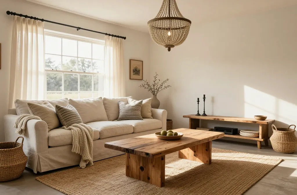 Gorgeous 15 Country Rustic Living Room Ideas on a Budget That Still Look High-End