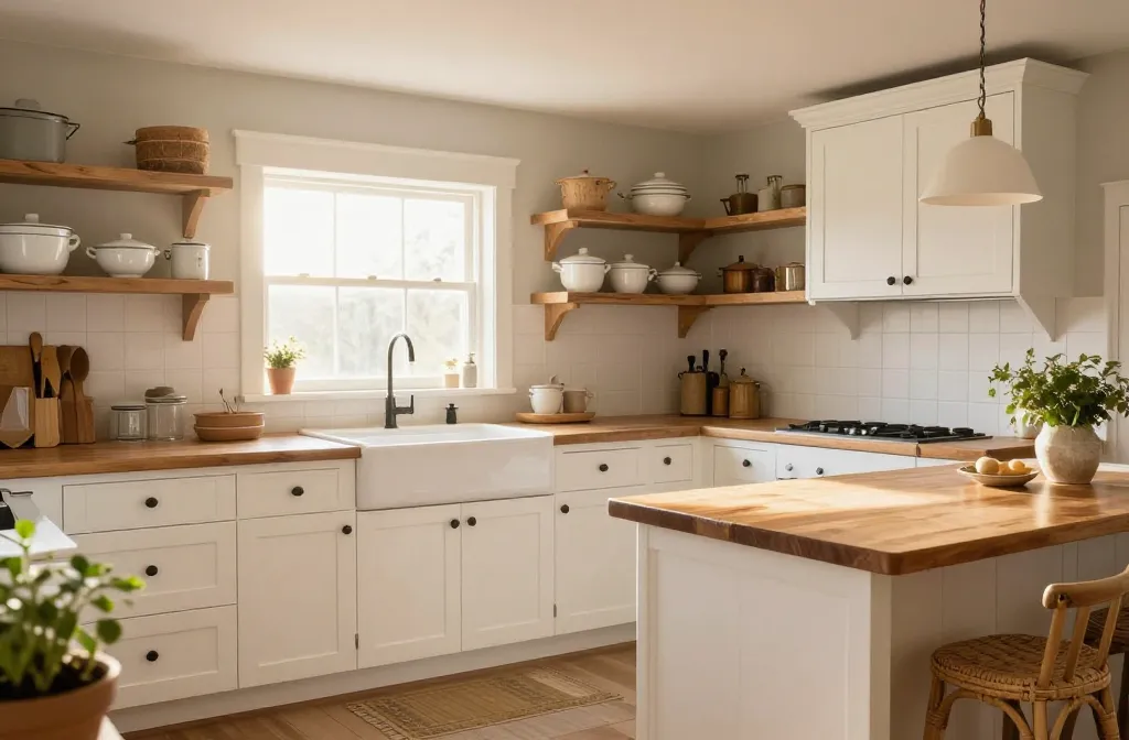 Gorgeous Ideas: 11 Rustic Country Kitchens That Make Small Kitchens Look Stunning