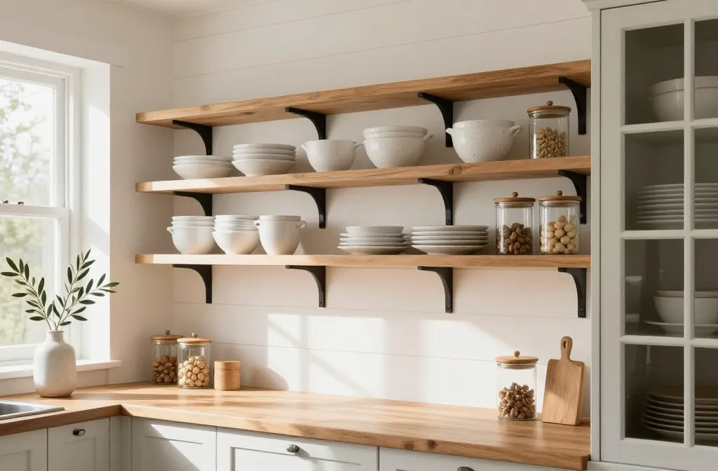 Genius 14 Farmhouse Kitchen Storage Hacks You’Ll Love