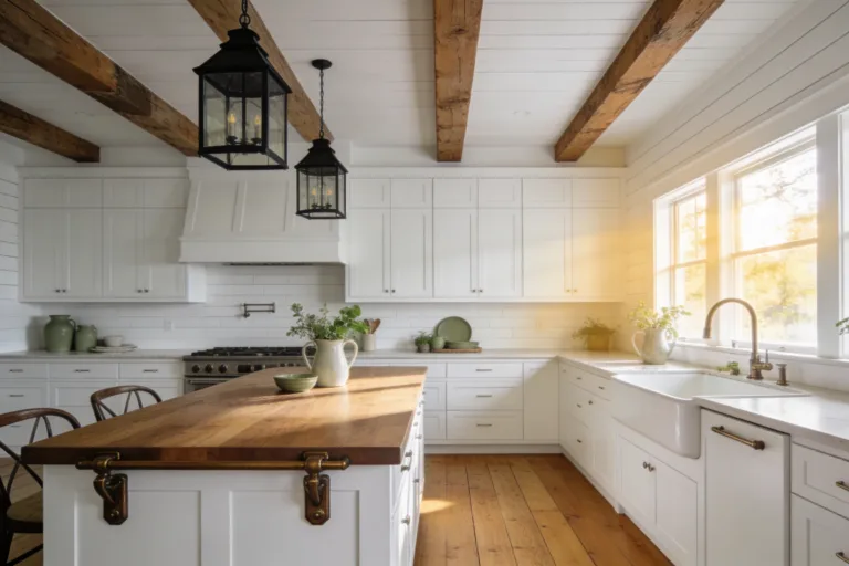 12 Rustic White Kitchen Cabinet Ideas That Boost Home Value Fast Now