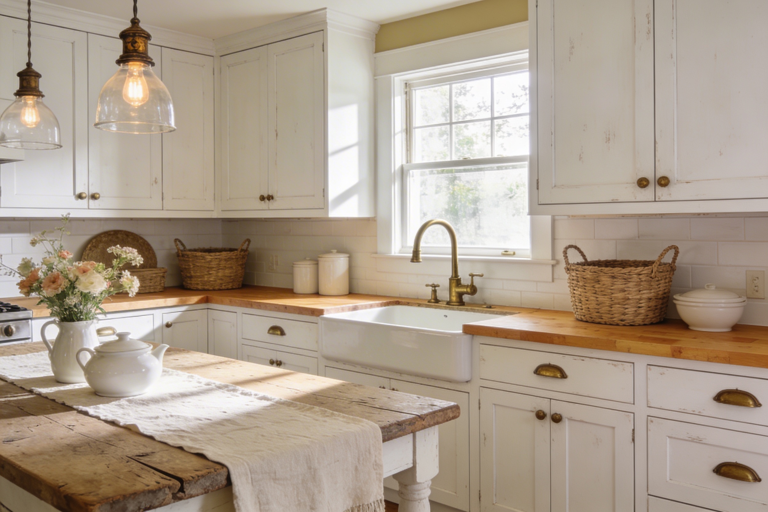 11 Rustic White Cabinet Ideas That Make Cheap Kitchens Look High-End Fast