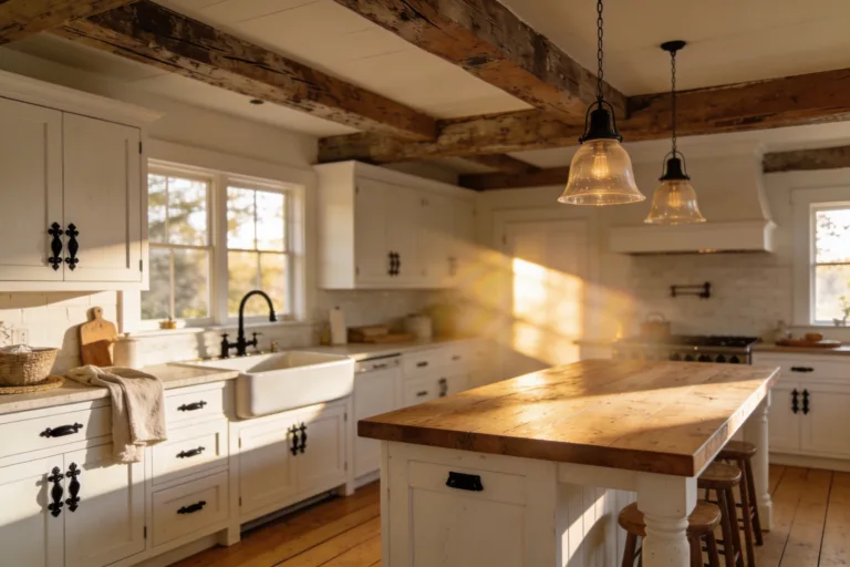 12 Rustic White Kitchen Cabinets That Feel Straight Out of a Magazine Today
