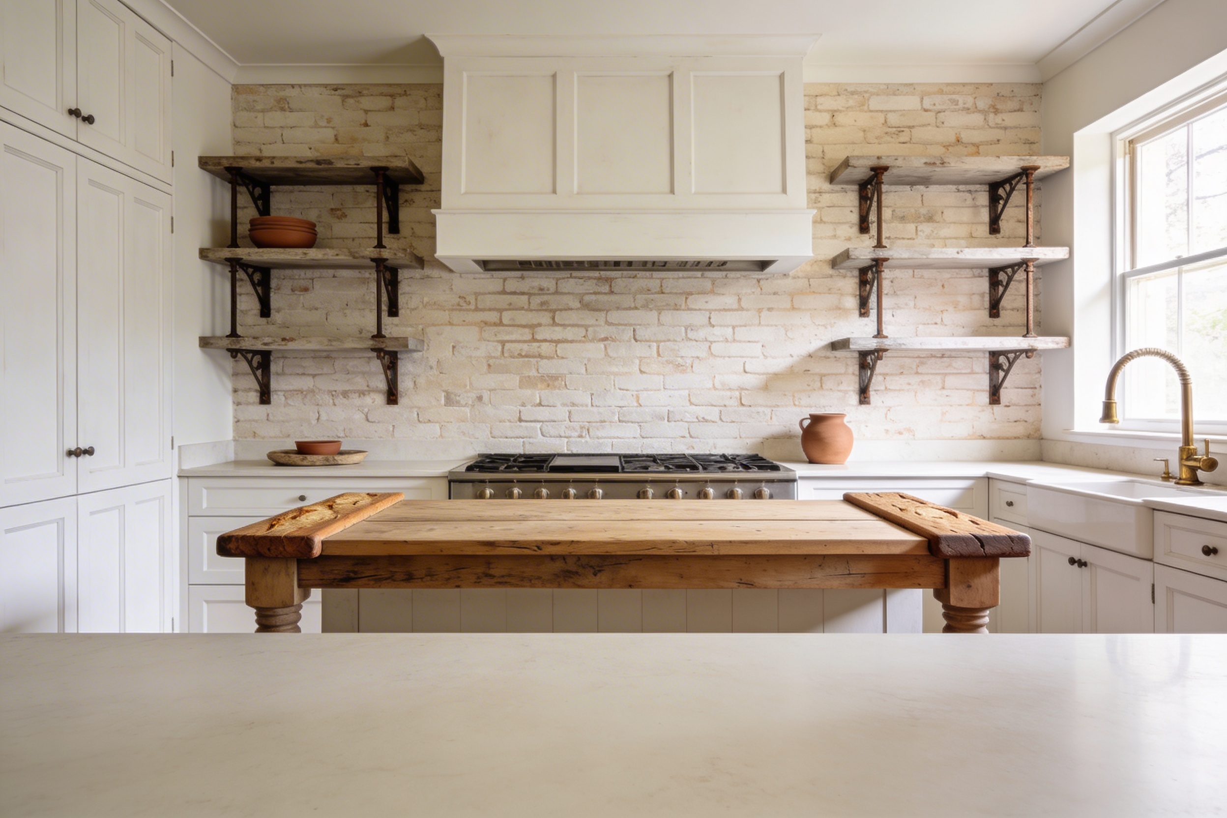 15 Rustic White Kitchen Cabinets That Feel Custom-Built Now