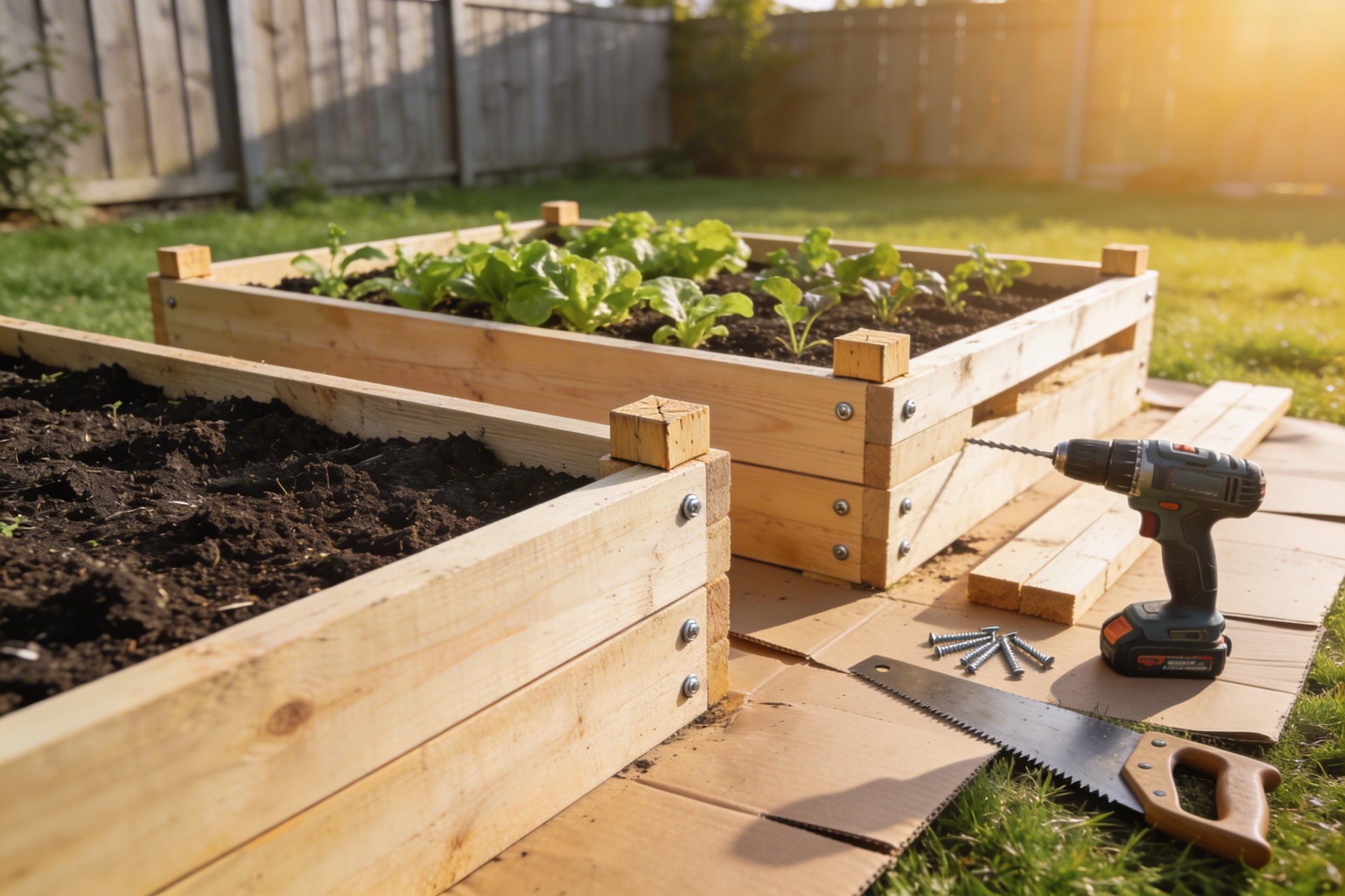 How to Build Raised Garden Beds for Under $50 That Last