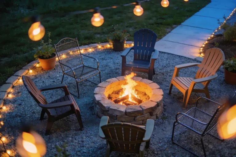 How to Create a Backyard Fire Lounge Without Breaking the Bank Tonight