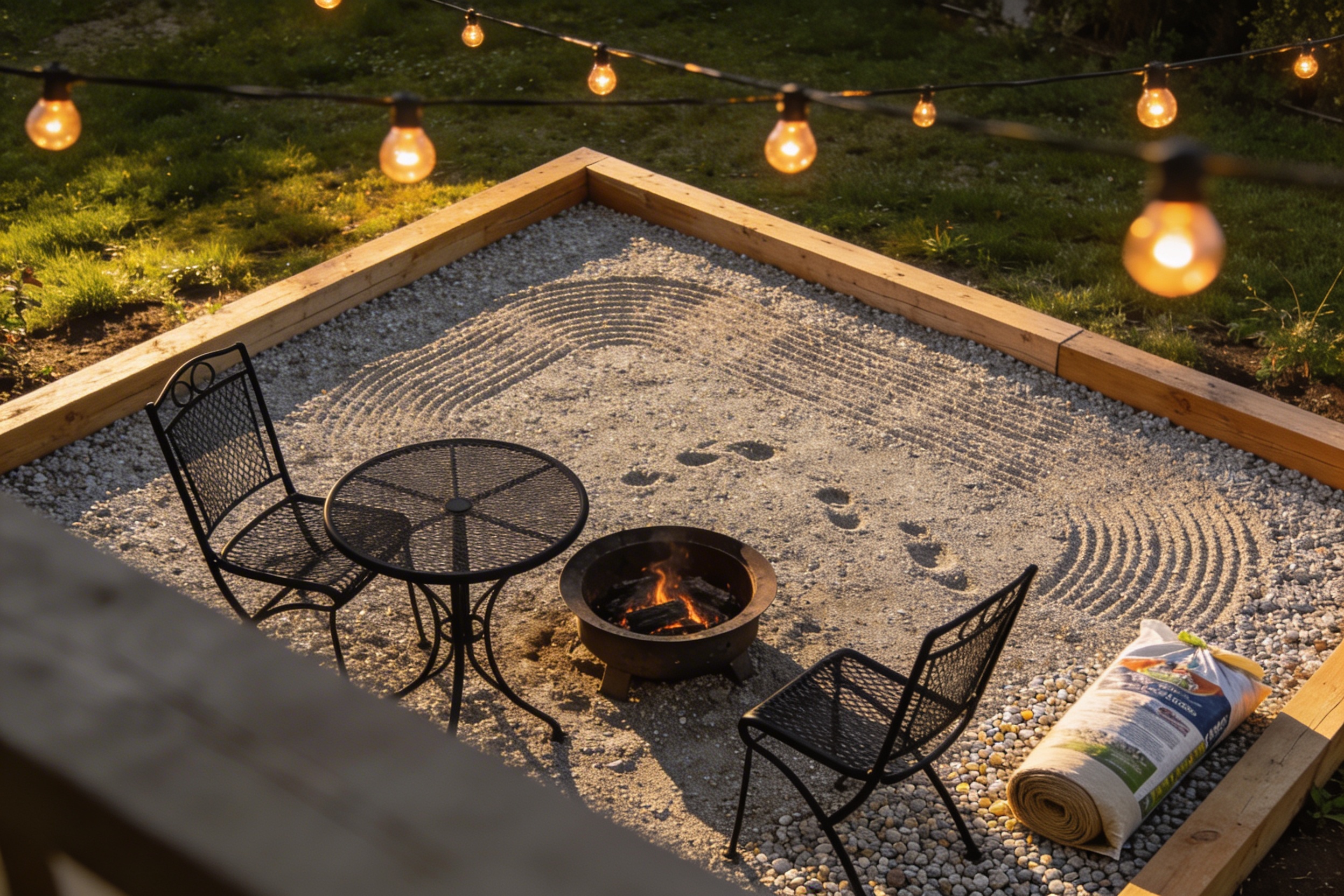 How to Build a Gravel Patio for Under $100 This Weekend
