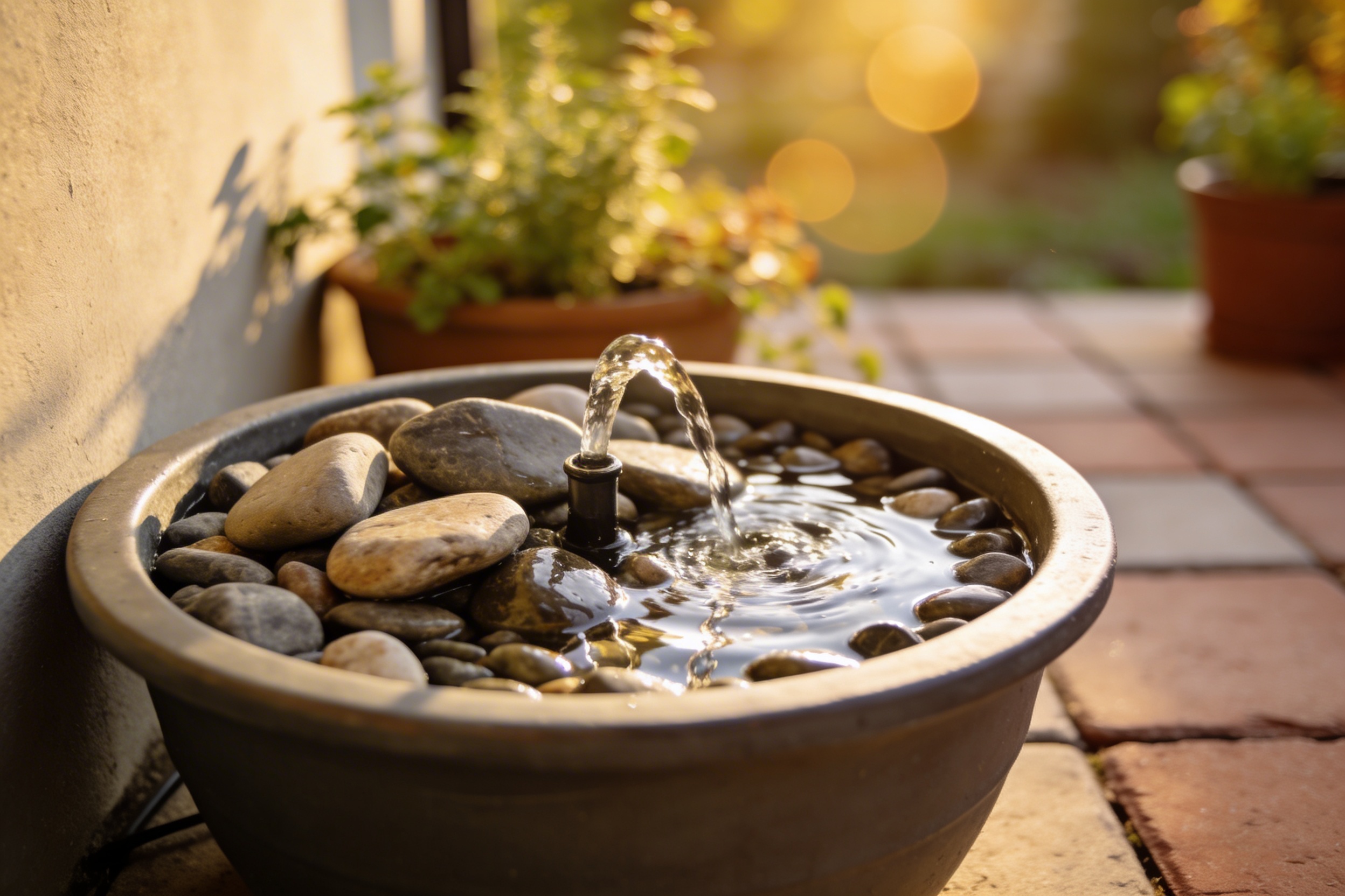 How to Make a Diy Water Feature for Under $70 Fast and Zen