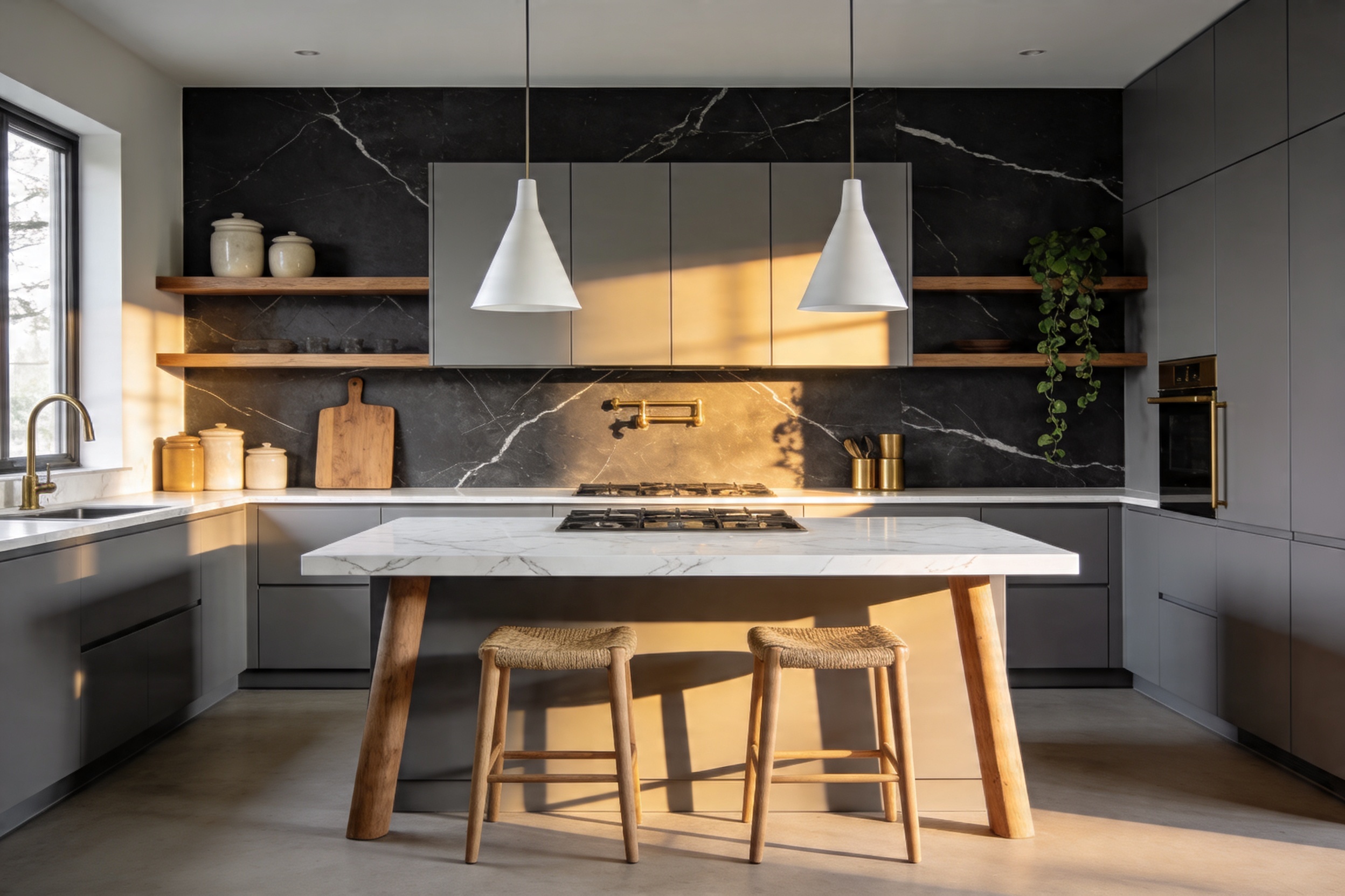 Steal-Worthy 10 Modern Grey Kitchen Ideas for Instant Chic