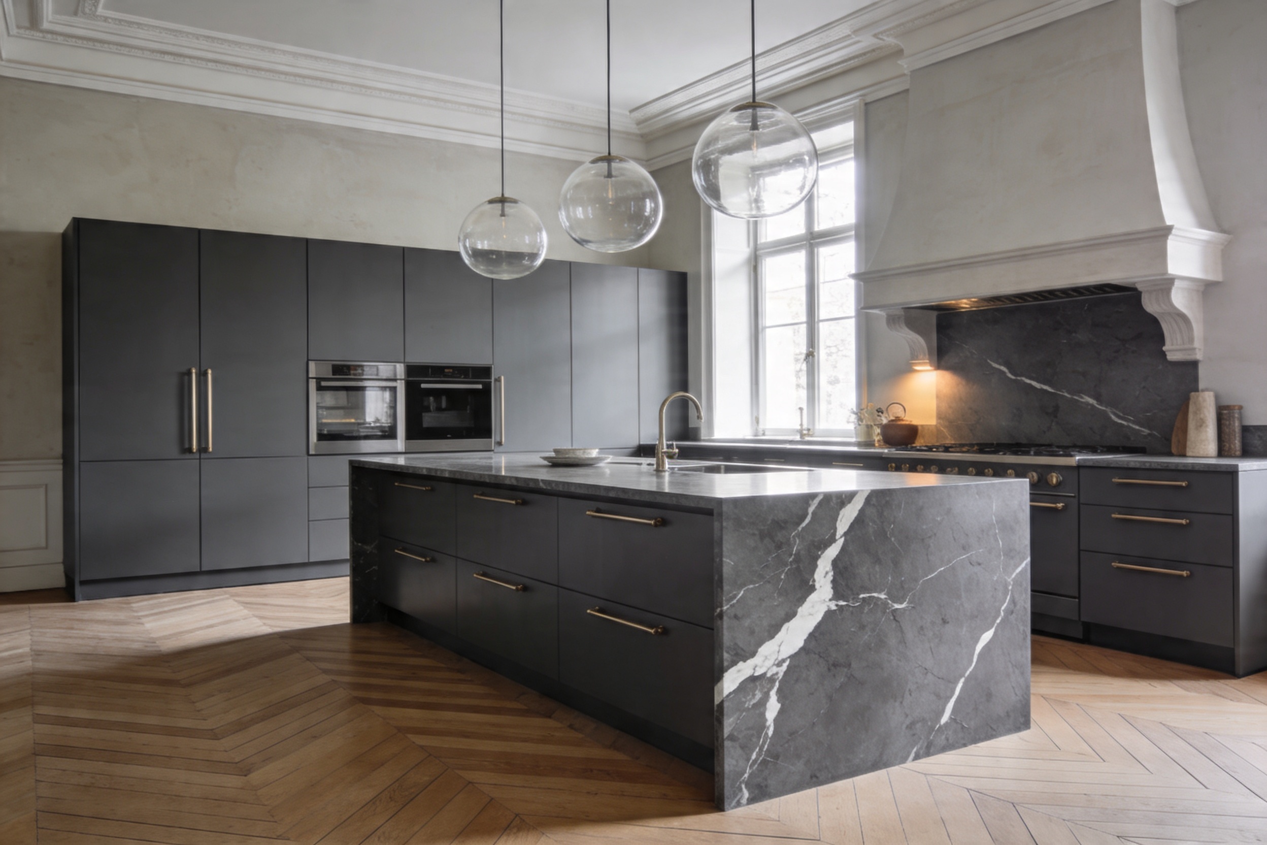 14 Luxury Grey Kitchens That Feel Straight Out of a Magazine Now