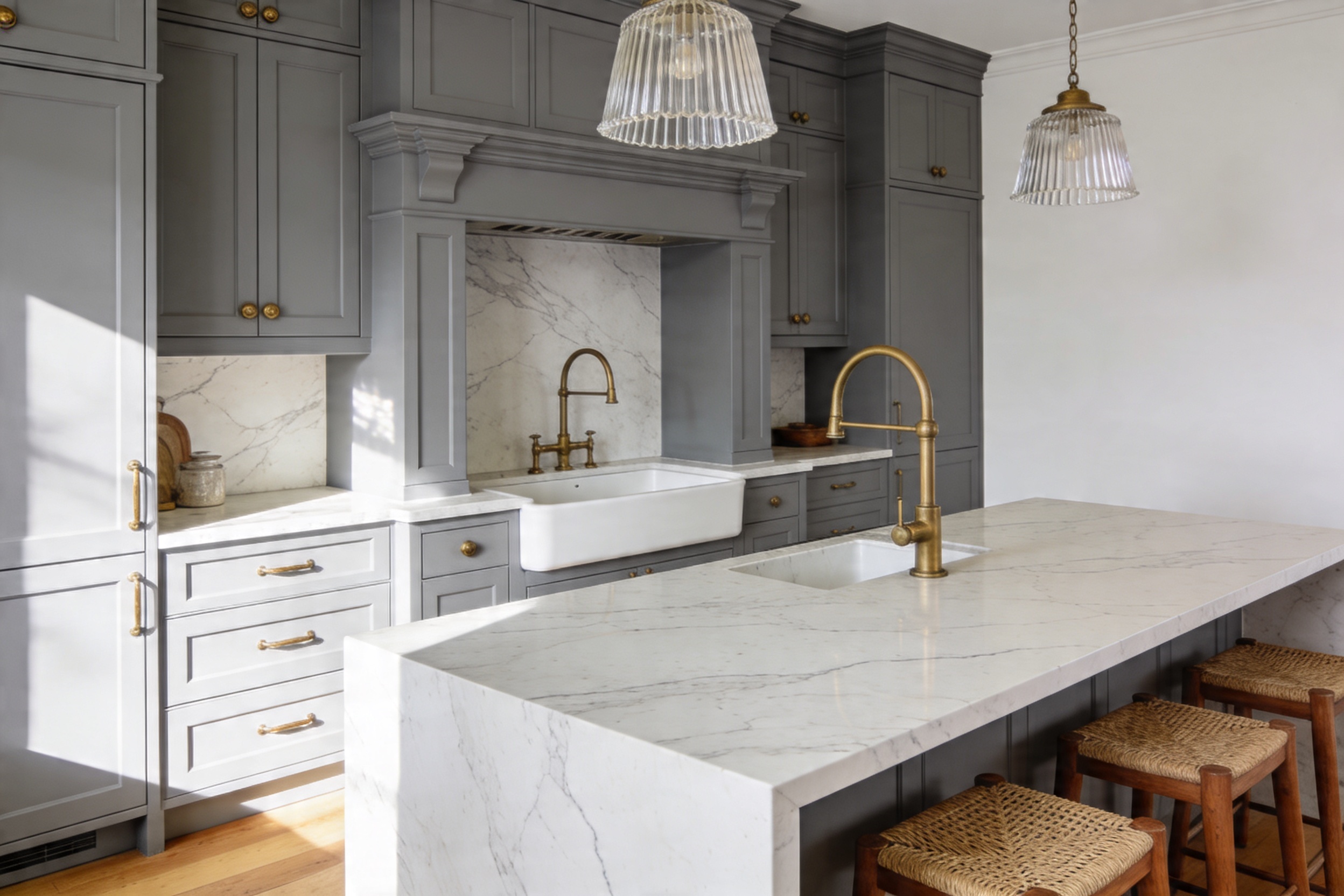 12 Stunning Grey Kitchen Transformations You Wont Believe Now